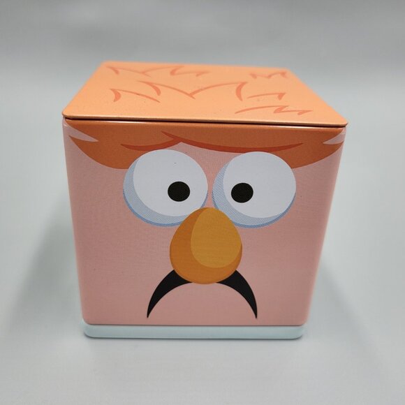 Hallmark Cubeez Muppets Beaker Lab Assistant Metal Storage Tin Container 3" - Picture 1 of 5